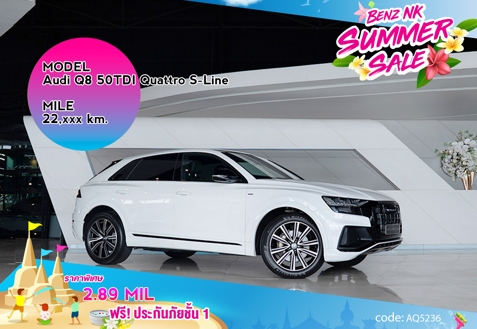 Audi Q8 50TDI Quattro S-Line